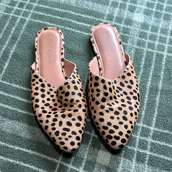 Madewell Shoes - Madewell Leopard Print Women's Mules 8.5